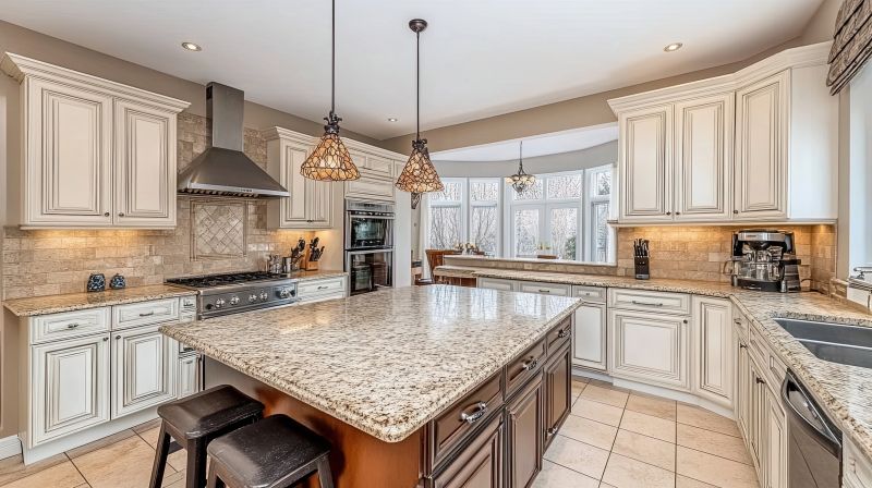 Granite Countertop in Kitchen
